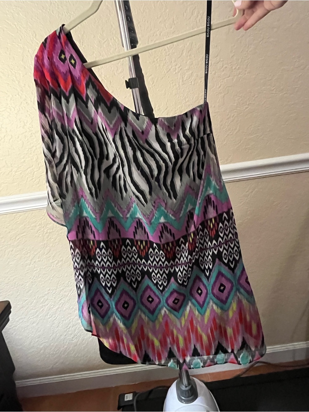 Bisou Bisou One-Shoulder Dress